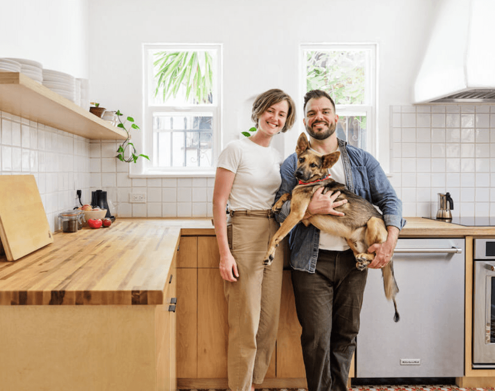 Melissa & Tim, first-time renovators
